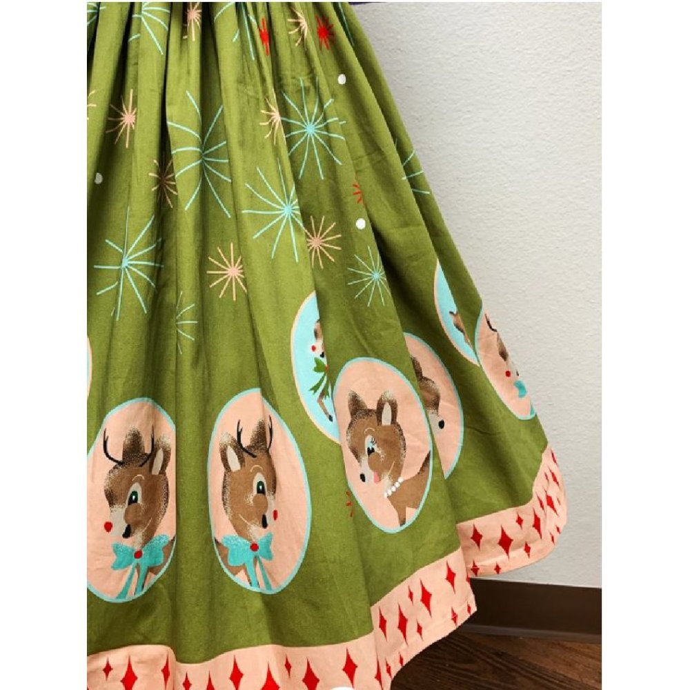 Dropped Price! Rudolph & Family Holiday Skirt - Picture 12 of 16